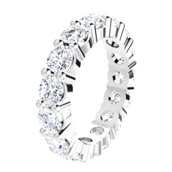 Classic Shared-Prong Eternity Ring (0.62 - 0.66 carats)