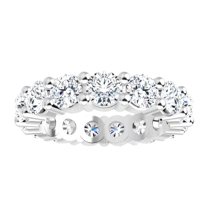 Classic Shared-Prong Eternity Ring (0.62 - 0.66 carats)