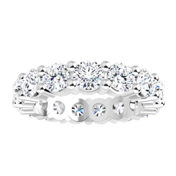 Classic Shared-Prong Eternity Ring (0.62 - 0.66 carats)
