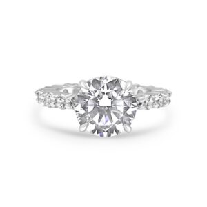 The Jennifer Engagement Ring Setting (front view)